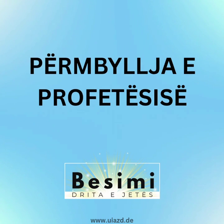 Impulsi i xhumasë Java 27 – Përmbyllja e Profetësisë